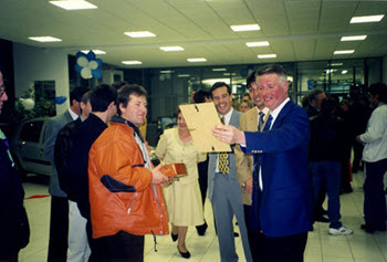 inauguration Meillonnas 1998